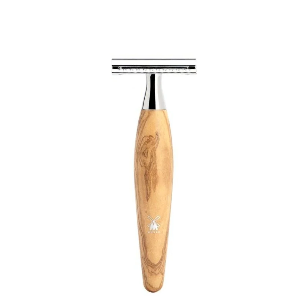 Mühle_Kosmo_scheermes_Safety_Razor_olijfhout_R870SR.webp