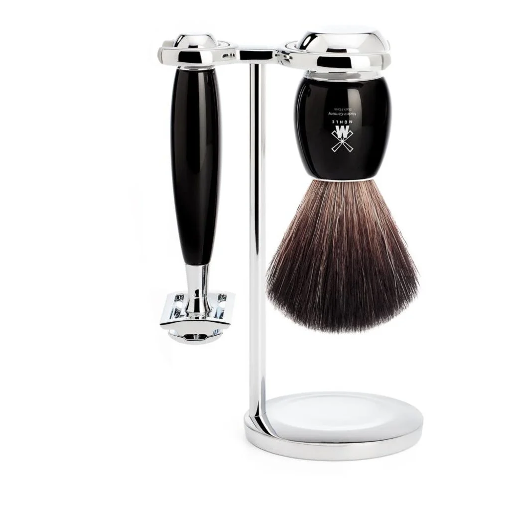 Mühle_Scheerset_Vivo_3-delig_Zwart_Safety_Razor_S21M336SR.webp