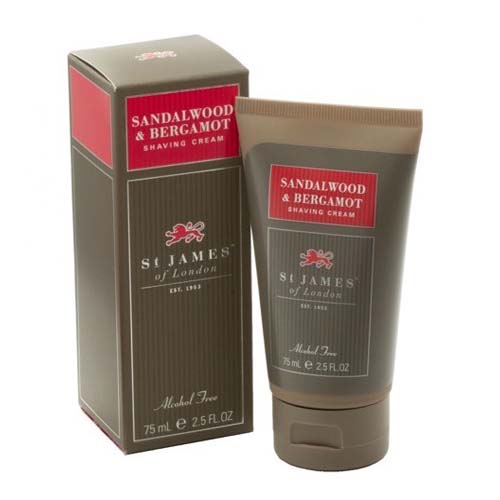 Sandalwood & Bergamot Scheercrème Tube