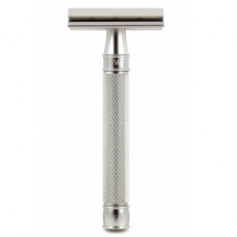 3one6_RVS_Knurled_Safety_Razor_Gesloten_Kam_DESSKNBL.jpg