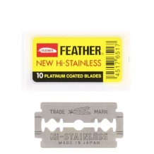 Feather_DE_mesjes_10_PlatinumCoatedBlades.jpg