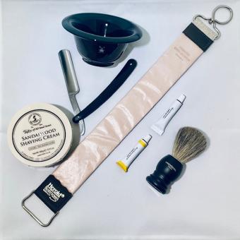 Luxe Scheerset Open Scheermes Scheerriem