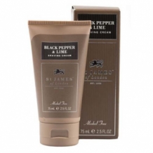 Black Peper & Lime Scheercrème Tube