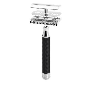 Mühle_Safety_Razor_Black_Openkam_Onderdelen_R41BL.jpg